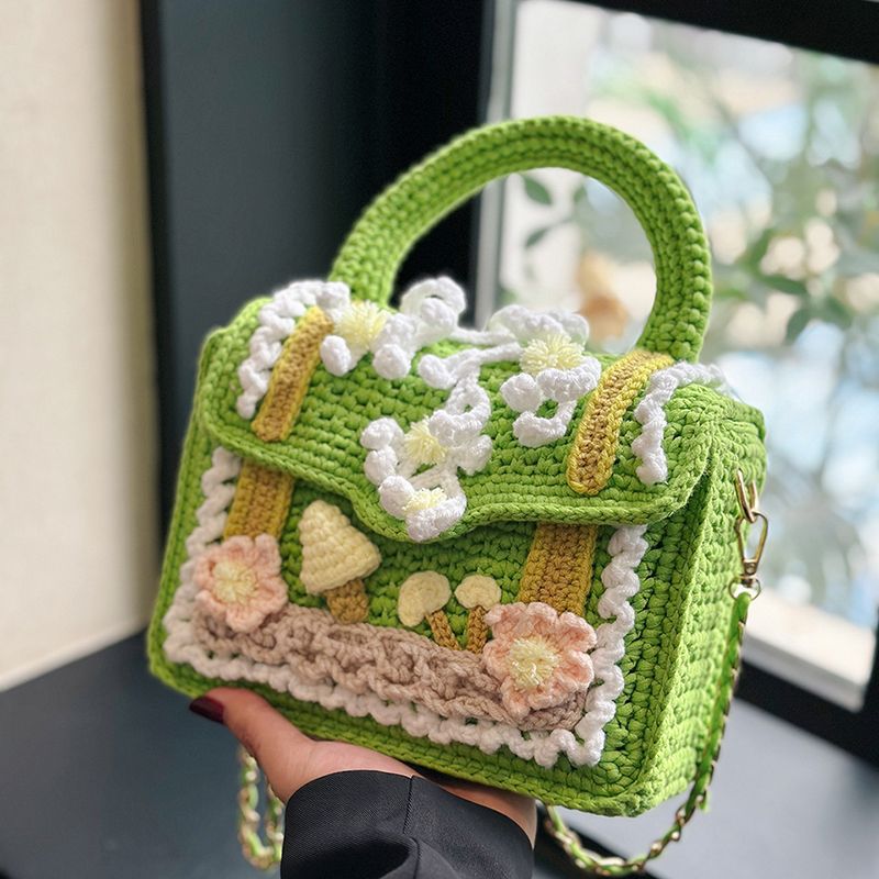 Enchantia™ Crochet Blossom Bag
